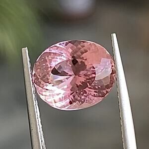 3+ Carat Eye Clean Pink Tourmaline from Afghanistan!